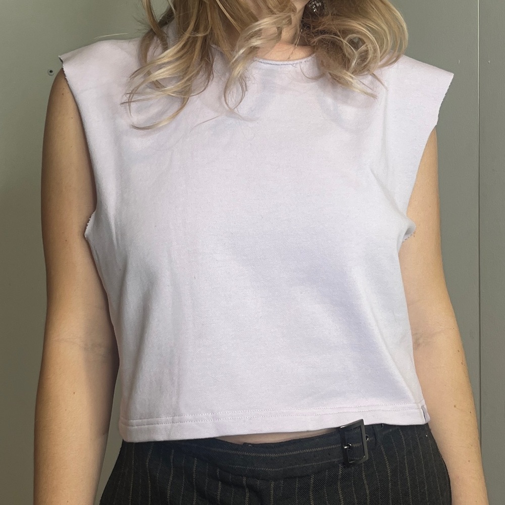 Fenty puma lavender muscle tank